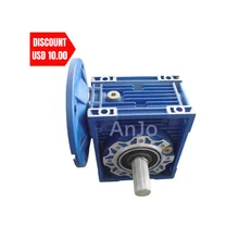 Big Torque NMRV130 150 Hollow Shaft Transmission Parts Right Angle Speed Reducer Small Drive NMRV Worm Gearbox for Conveyor