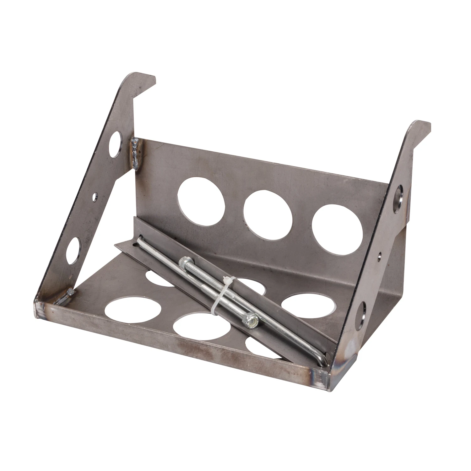 Стандартный стальной поднос для автомобильного аккумулятора универсальная коробка установки запчасти гоночного автомобиля автомобильные