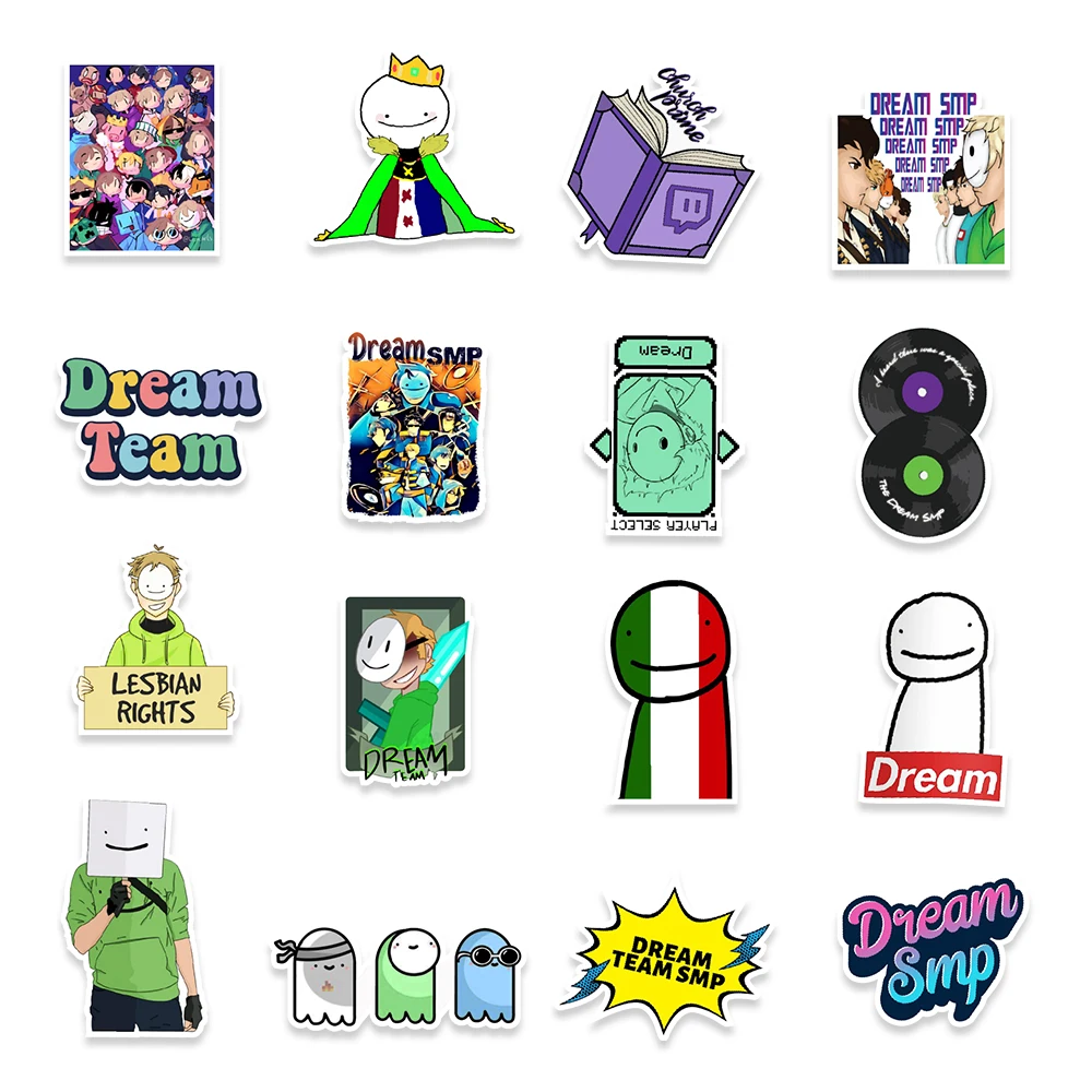 50pcs game dream smp stickers for child teens guitar keyboard laptop diy decor sticker waterproof buy stickers scrapbooking decorative sticker for macbook diy decoration keyboard stickers product on alibaba com