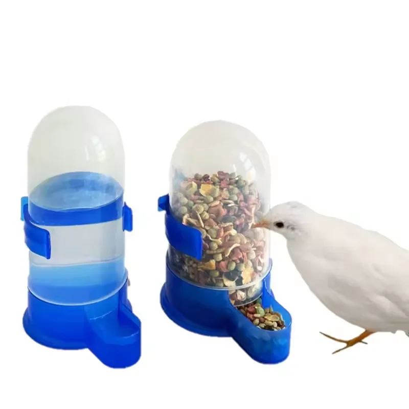Factory Price Plastic Automatic Pigeon Bird Water Feeder Bottle Bird Drinker on Bird Cage