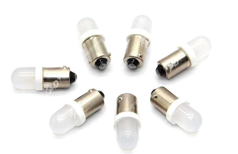 FLIPPER lampadine LED 100pcs. Rosso #555 SUPER LUMINOSI QUAD zeppa
