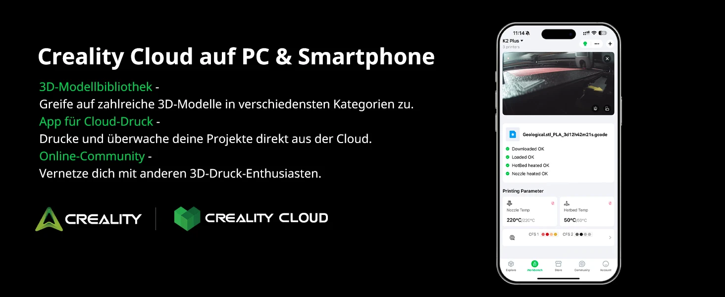 Imprimante 3d multicolore creality k2 combo et grand volume_voghion.com