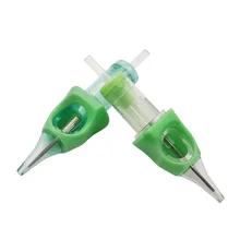 2025 New Tattoo Needle Cartridge With Finger Ledge Non-Slip Ergonomic Design Factory Supply for Tattoo Pen Permanent Use