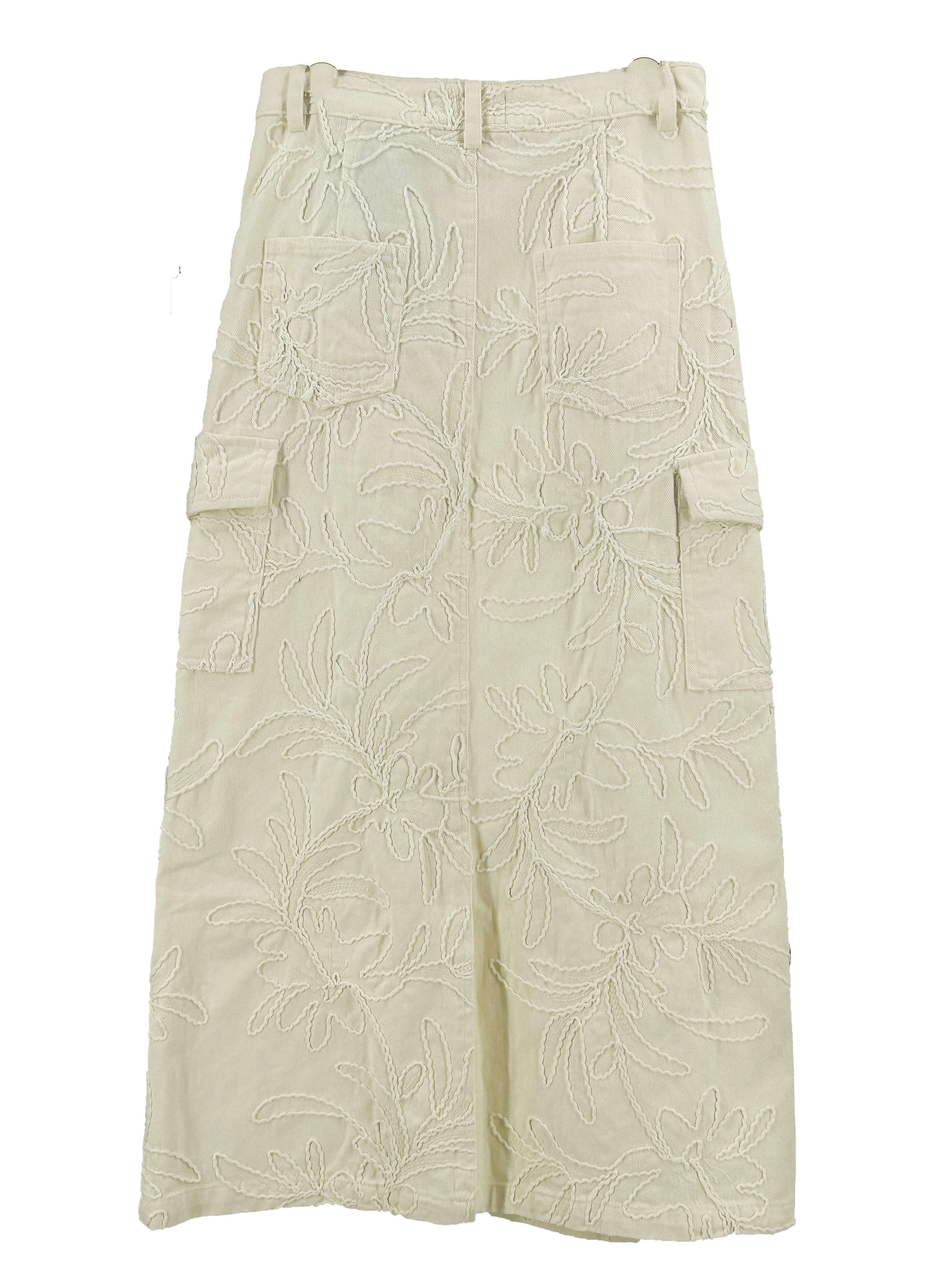 Women's Jacquard Knitted Vertical Casual Skirt with a Sense of Drape