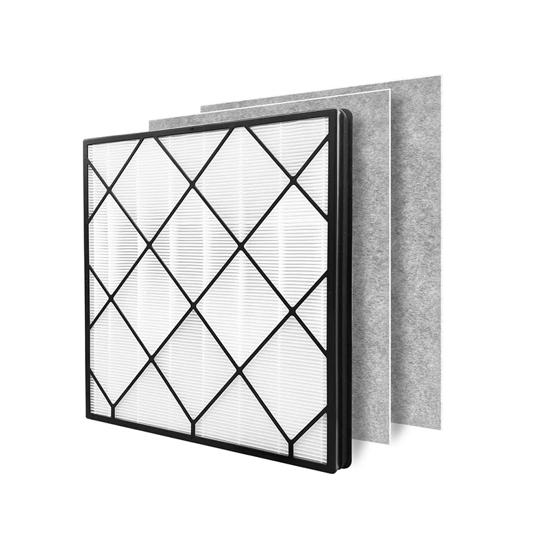 Air Purifier True HEPA Filter Replacement Compatible with Sharks HE400 HE401 HE401C Air Purifier Parts H13