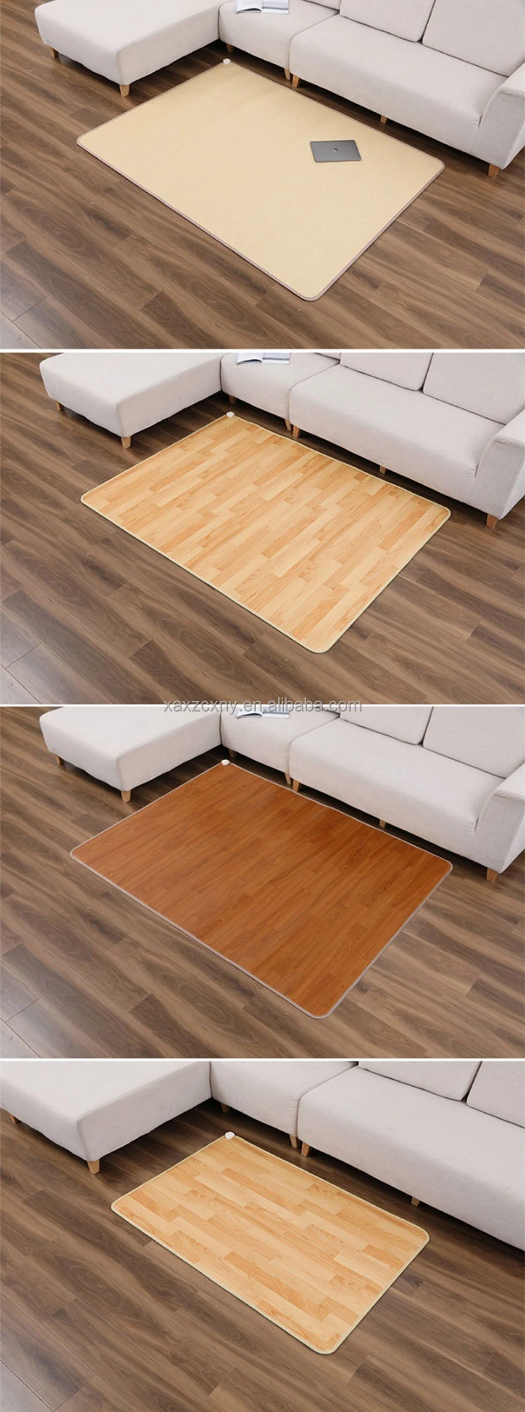 Factory Ce Approved 220v Portable Graphene Heat Mat Radiant Heating Pad