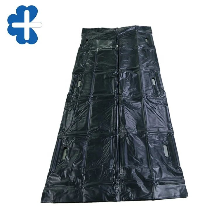 Human Disposable Corpse Cadaver Coffin Funeral Body Bag Pads With Accessories OEM Customized PVC  Adult Style Plastic Eco