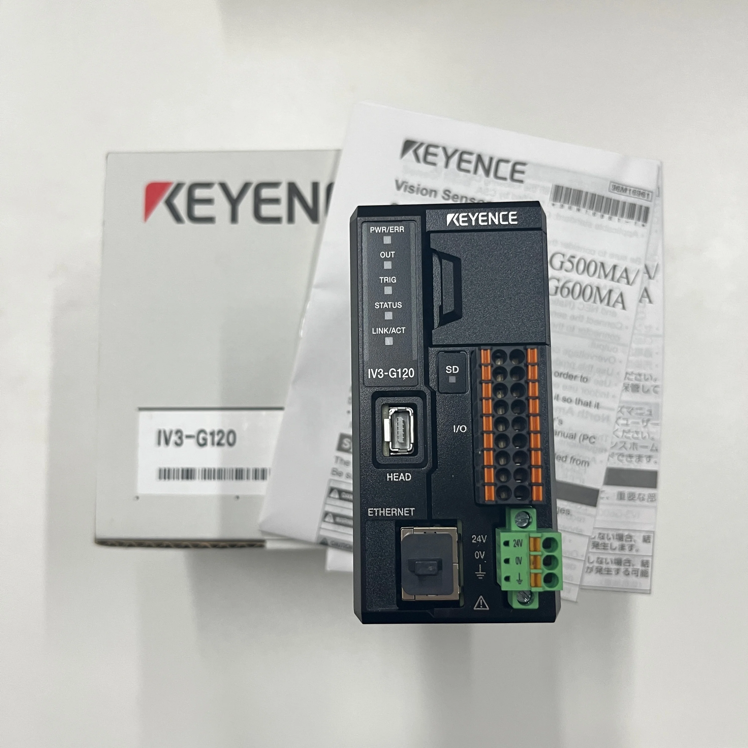 Keyence IV3-G500CA AI Vision Sensor for Robots - 0 to +40°C