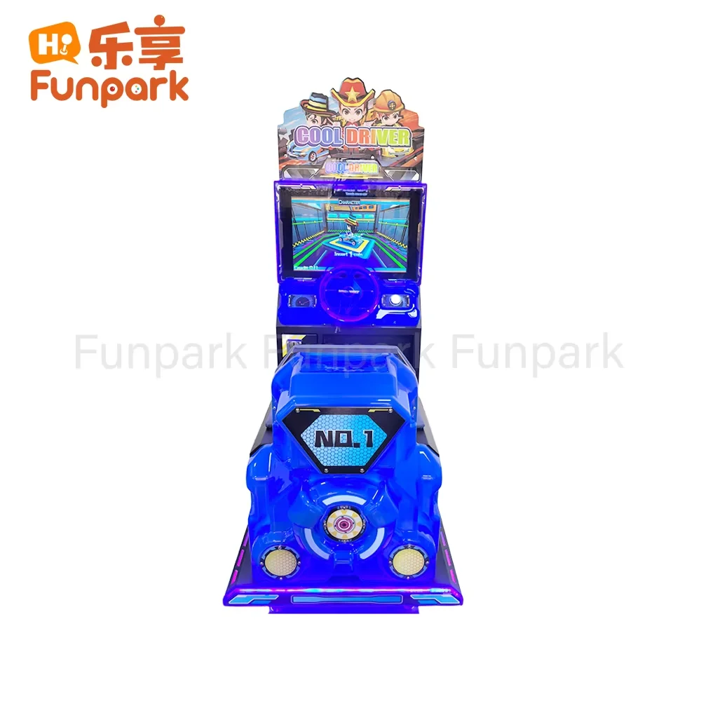 Funpark Hot Selling Arcade Game Machines Car Racing Simulators Children Coin Operated Games supplier