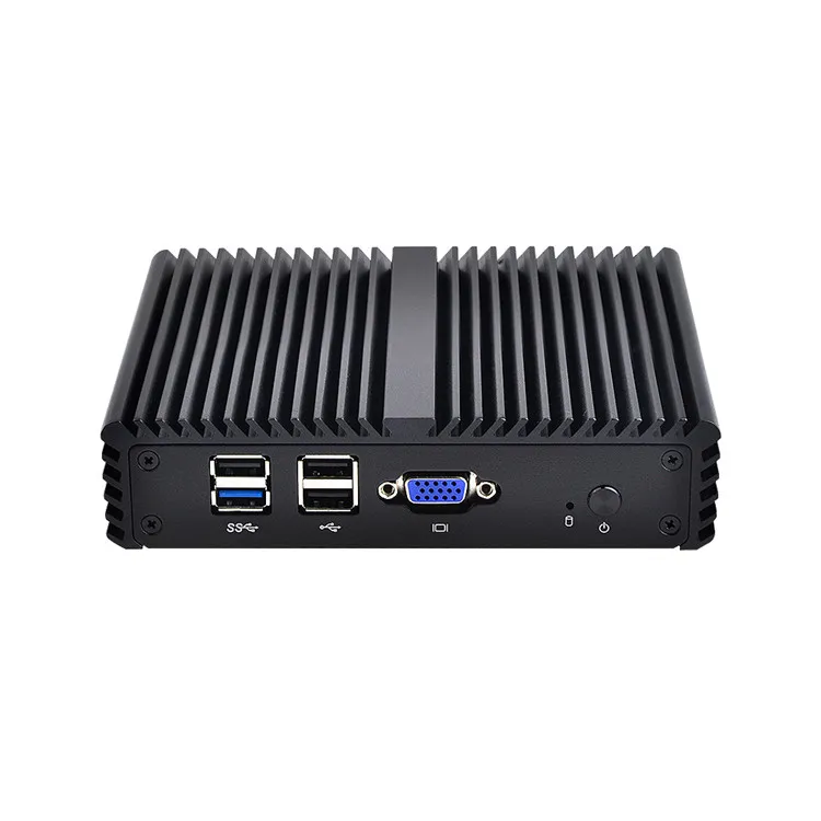 Qotom Low Power 12V Quad Core J1900 Mini PC for Industrial Use