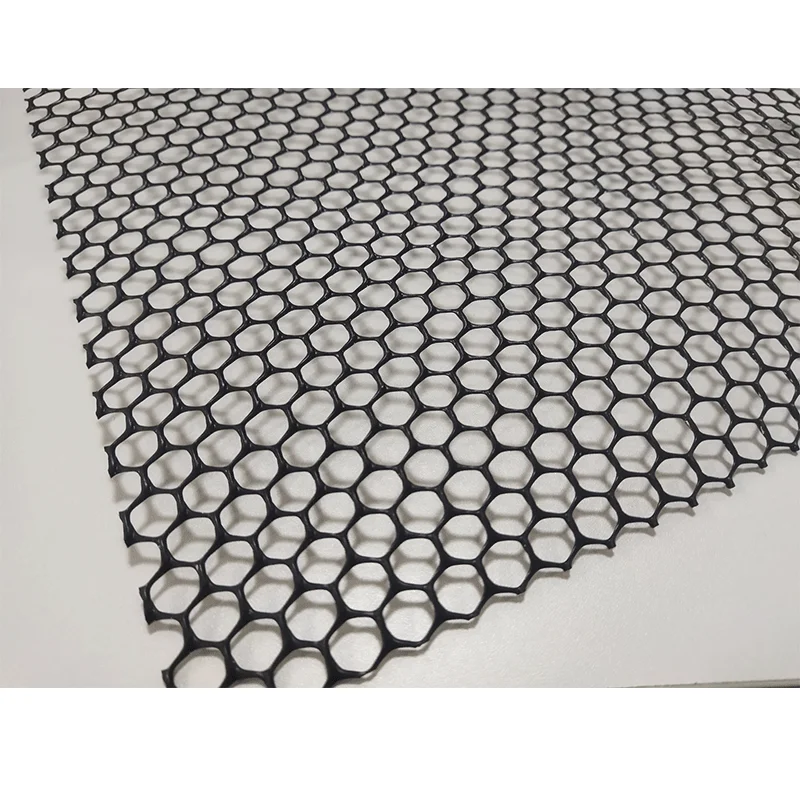 Plastic Chicken Wire Mesh Hexagonal Plastic Poultry Netting Extruded Plastic Chicken Wire Fence PVC Coated for Saling