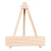 Original wood triangular plain mark