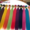 Cheveux colorés