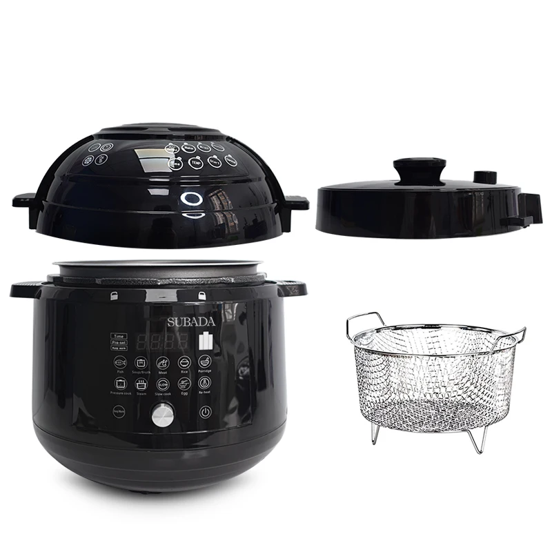 Al-in-1 Air Fryer And Electric Pressure Cooker Combo With 2 Lids Air Fries,  Steams, Slow Cooks, Saute, Dehydrate Rice Cooker - Buy Al-in-1 Air Fryer  And Electric Pressure Cooker Combo With 2