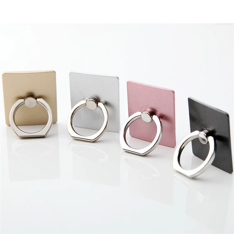 Promotional Gift Ring Holder for Phone with Hook 360 Degree Rotating Finger Phone Stand