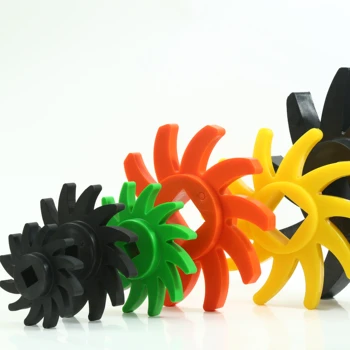 OEM Polyurethane Shaped Parts,Polyurethane Products,molded Polyurethane Product Harvesting Wheel PU Polyurethane Star Wheel