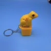 Golden frog sound-activated button