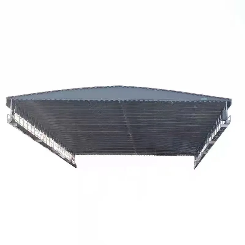 Large Outdoor Rainproof PVC Coated Metal High Quality Nature Industrial Mobile Folding Event Tent Shelter Garage Push-Pull