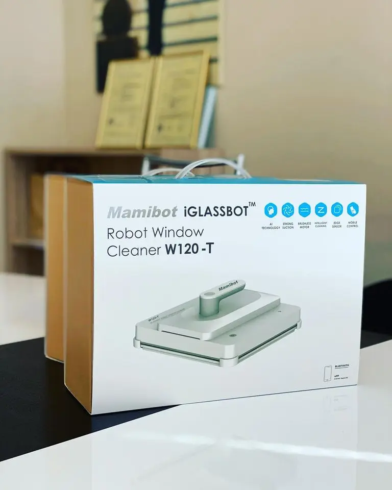 Mamibot W120t Robot Window Cleaner Wet And Dry Window Cleaner Robot