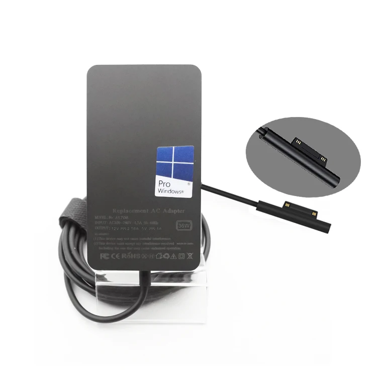 For Surface 65w 15v 4a Power Laptop Charger For Microsoft Surface Pro 7