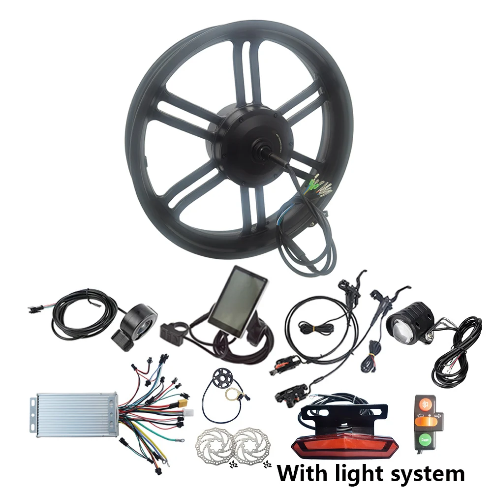 48v 1000wホイールモーター新品　20x4.0 電動ファットバイク用送料込 20x4 Inch 48V 1000W Fat Tire Rear Wheel Hub Motor Electric Bike