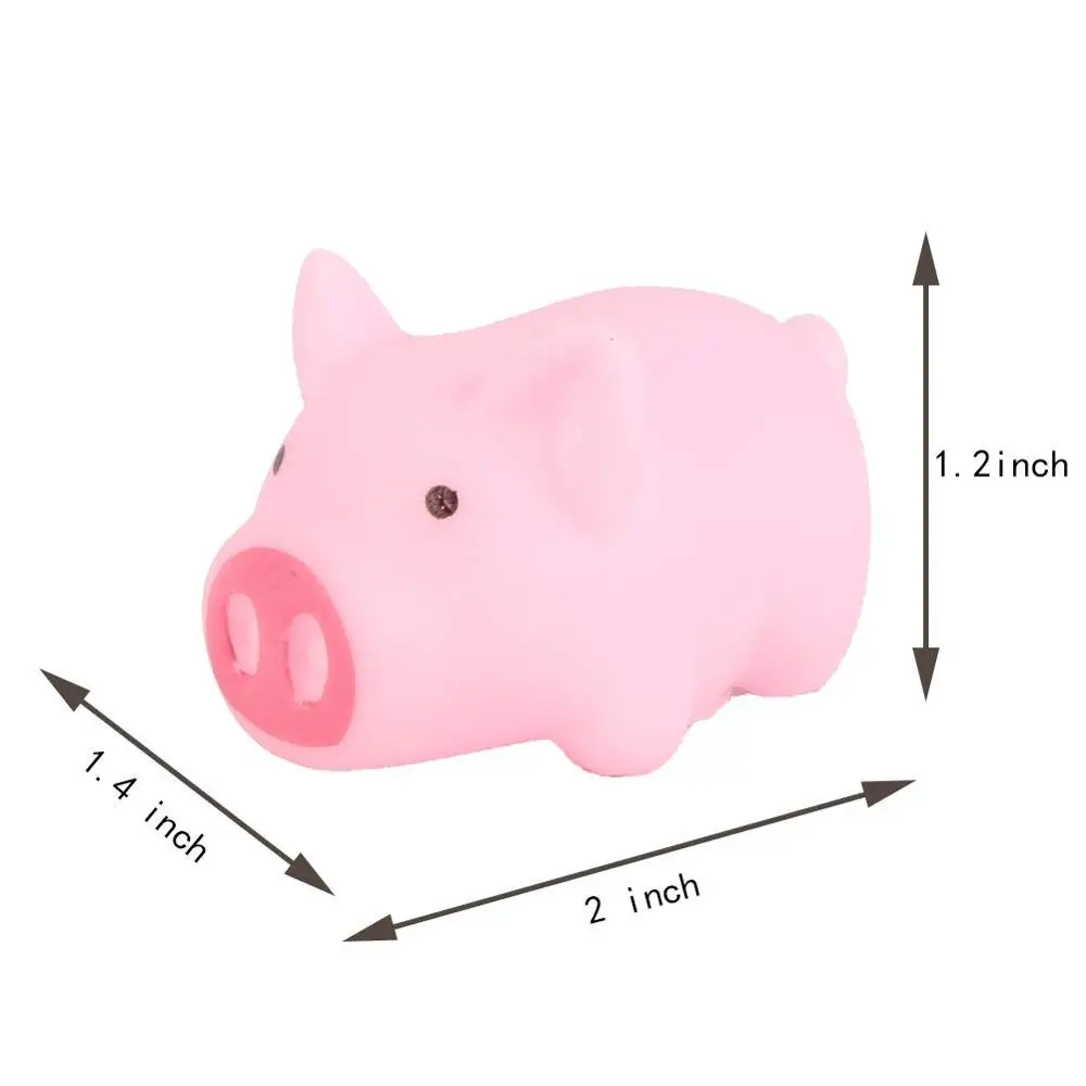 Игрушка для ванны из свиньи, детская игрушка для ванны, резиновая свинья для детей, украшения для свиньи