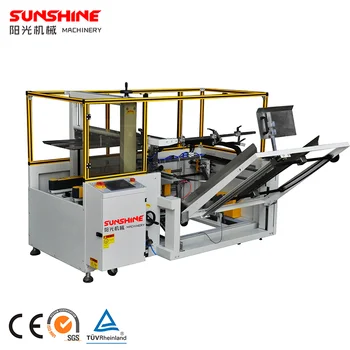 Fully Automatic Carton Erector Carton Box Open Machine Case Packer ...