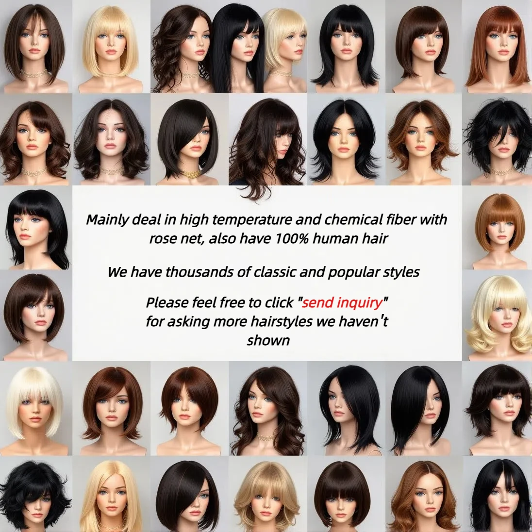 Heat-Resistant Long Wave Judge Wig for Costume of Judge