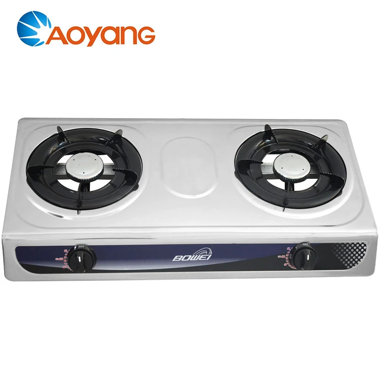 Pabrik Kompor Gas Besi Tahan Karat Kompor Gas Dapur 2 Pembakar Harga Terendah Buy Stainless Steel Kompor Gas Pabrik Harga Product On Alibaba Com