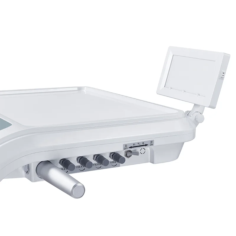 GD-300 Electric Dental Chair Colorful Design with Smooth Lifting and Butterfly Oral Lamp Sensor Included