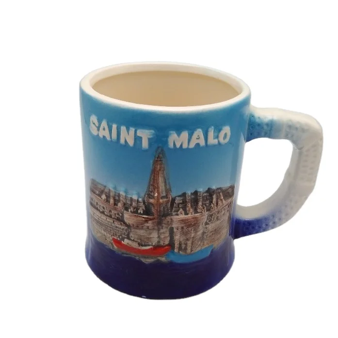 Tasse bleue Matelot de Saint-Malo - Les rêves de Caro