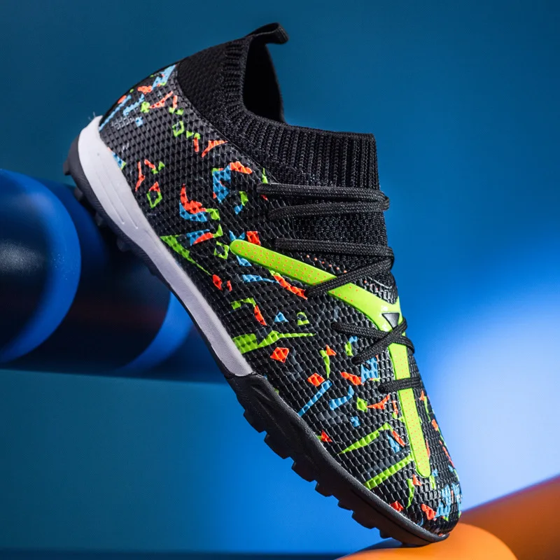 Custom Logo Soccer Shoes Zapatillas De Ftbol Us Ize 13 12 14 High Fg American Sport Socc aperçu 8