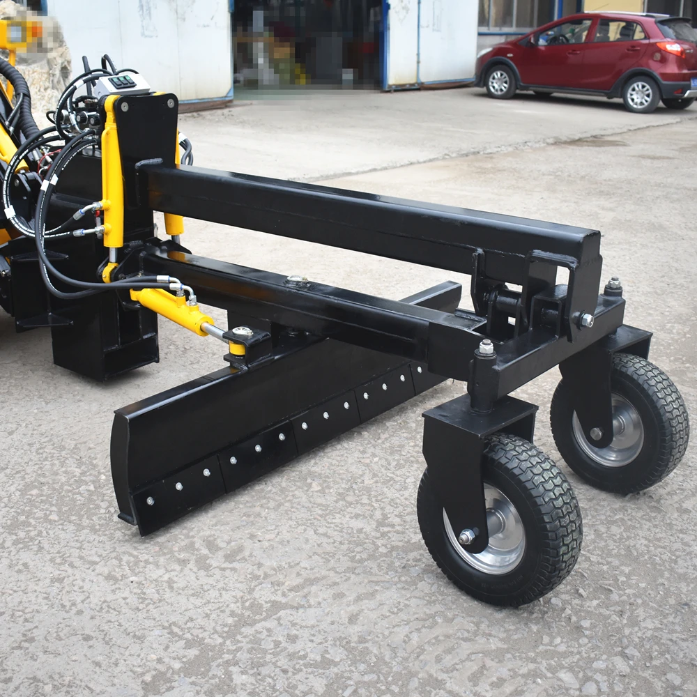 Grader Blade Loader Attachments Hydraulic 4wd Mini Front Dozer Blade Farm Tractor