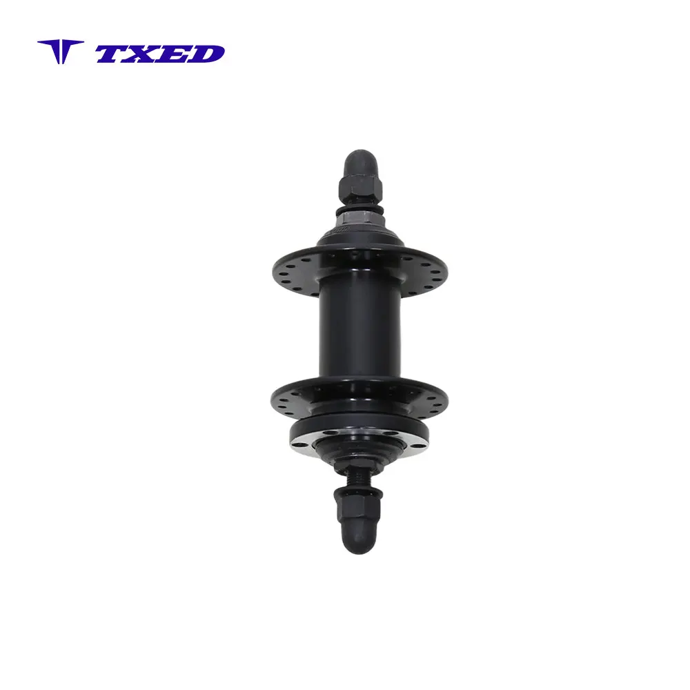 Aluminum Front Hub Disc Brake 36H Spoke Hole 13g Gauge Quick Release Axle Safety Hook Cap Nut Sealed Design Factory