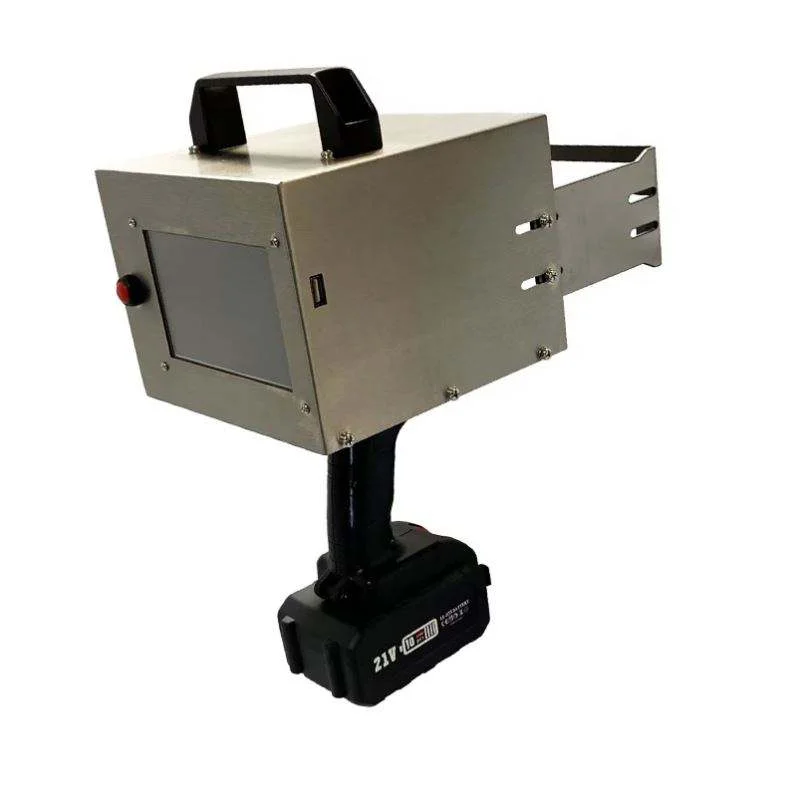 TEBAK Portable Handheld Wireless Electric Marking Machine | Metal Pin Peen Marking for VIN Number Engraving XY/SD-4-12040