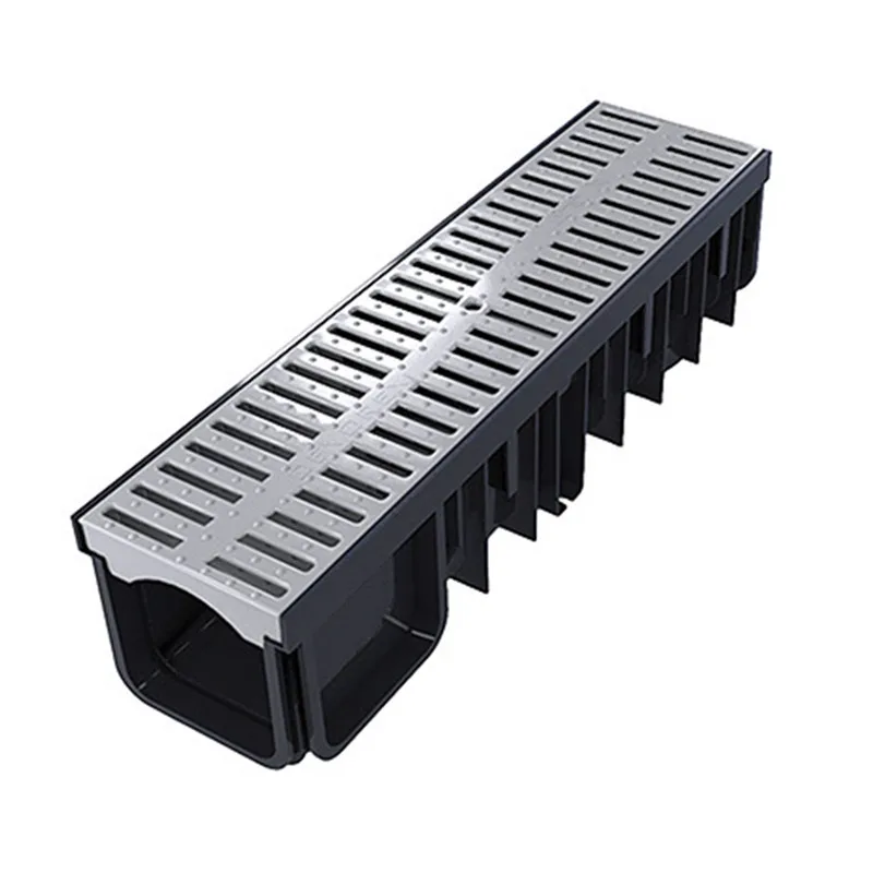 Outdoor Water Drain Channel Pvc Gutter Drainage U-shape Channel With 