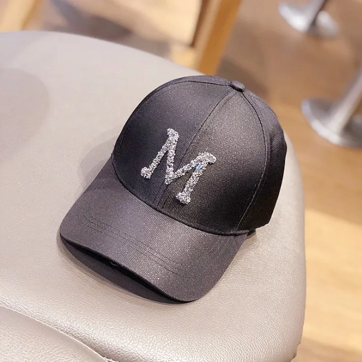 Gorra De Béisbol De Moda Para Mujeres Con Patrón De Letras Y Diamantes De  Imitación, Cómoda, Transpirable Y Ligera Para Protección Solar Deportiva, Descuentos Para Todos