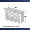 White Shaker-WRC3018