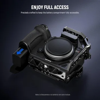 Cheap Price NEEWER Video Camera Cage Stabilizer Metal Video Rig Half Cage for S5 II/S5 II X G9 II detail image