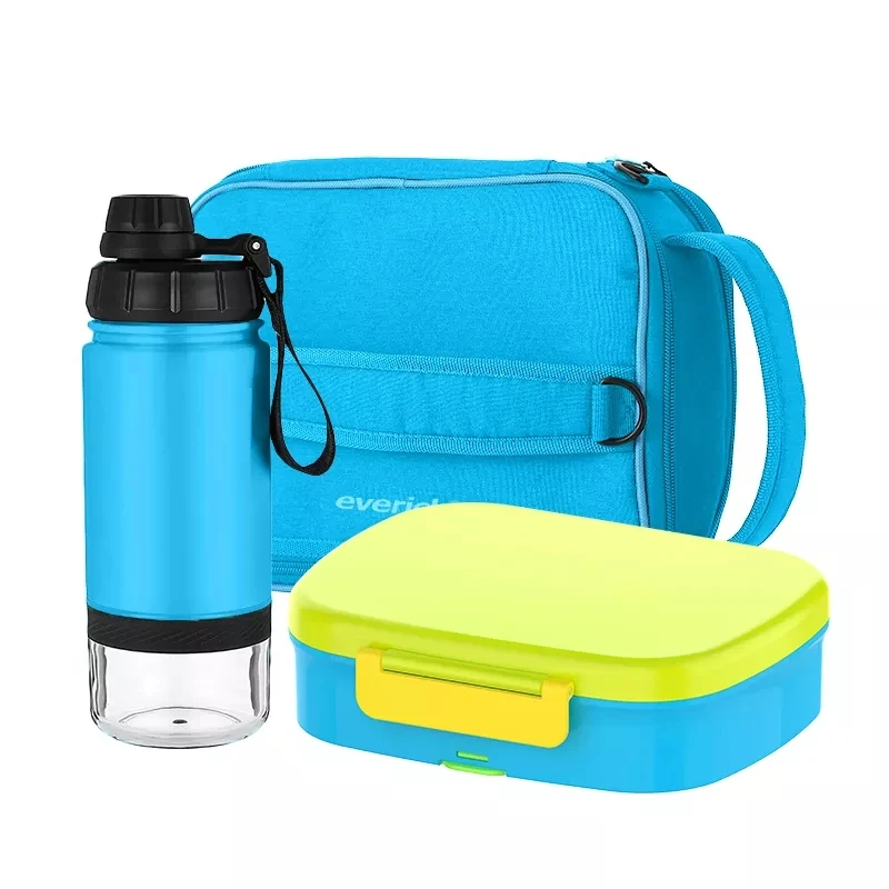 Mange farlige situationer ballon velsignelse Source Cute kids plastic bento lunch box with water bottle and lunch bag  sets, bpa free eco-friendly lunch box kids on m.alibaba.com