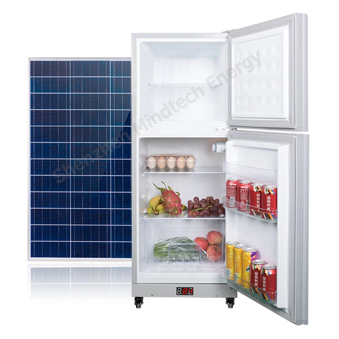 solar fridge fan