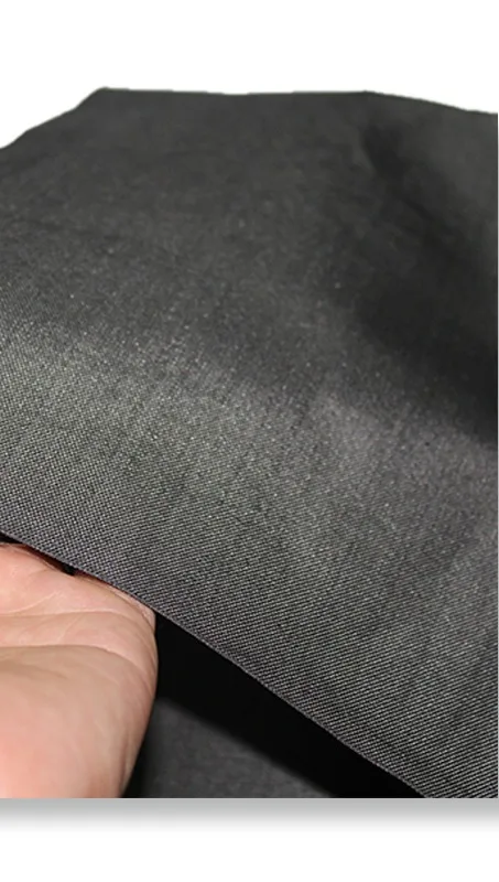 Black Woven Uhmwpe Fiber Cloth Stab Resistant Puncture Proof Fabric ...
