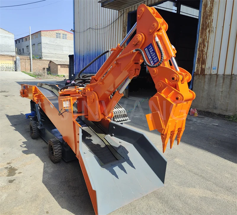 Jinwang Muck Loader Rock Loading Machine Crawler Mucking Loader Tunnel Mucking