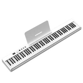 Foldable Midi Piano Keyboard Electronic Folding Piano Portable Digital 88 Key Piano Musical Instrument