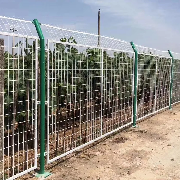 3D Curved Welded Wire Mesh Fence Customizable Dimensions Powder/PVC Coated Easily Assembled Home & Farm Security Fencing