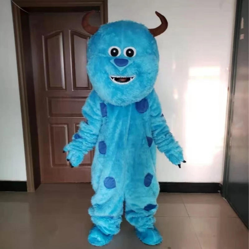 2026 High Quality blue sully mascot costume Funny cartoon animals ...