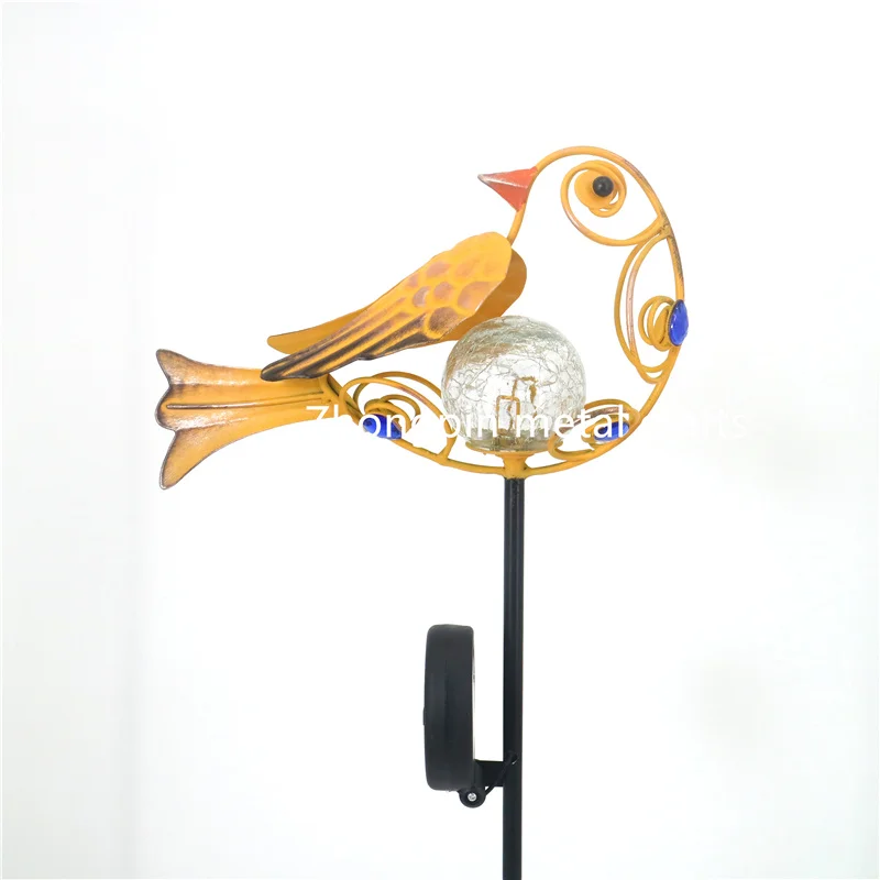   Outdoor  Patio YardMetal Solar LED Light   Animal Stake