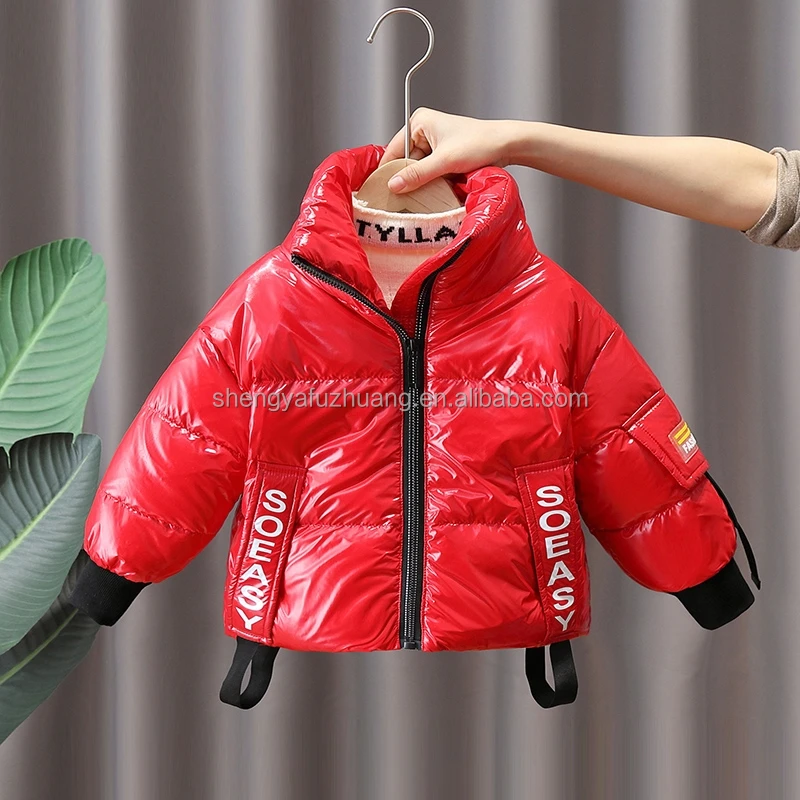 2022 fashion children's coat boys' thick coat winter down coat