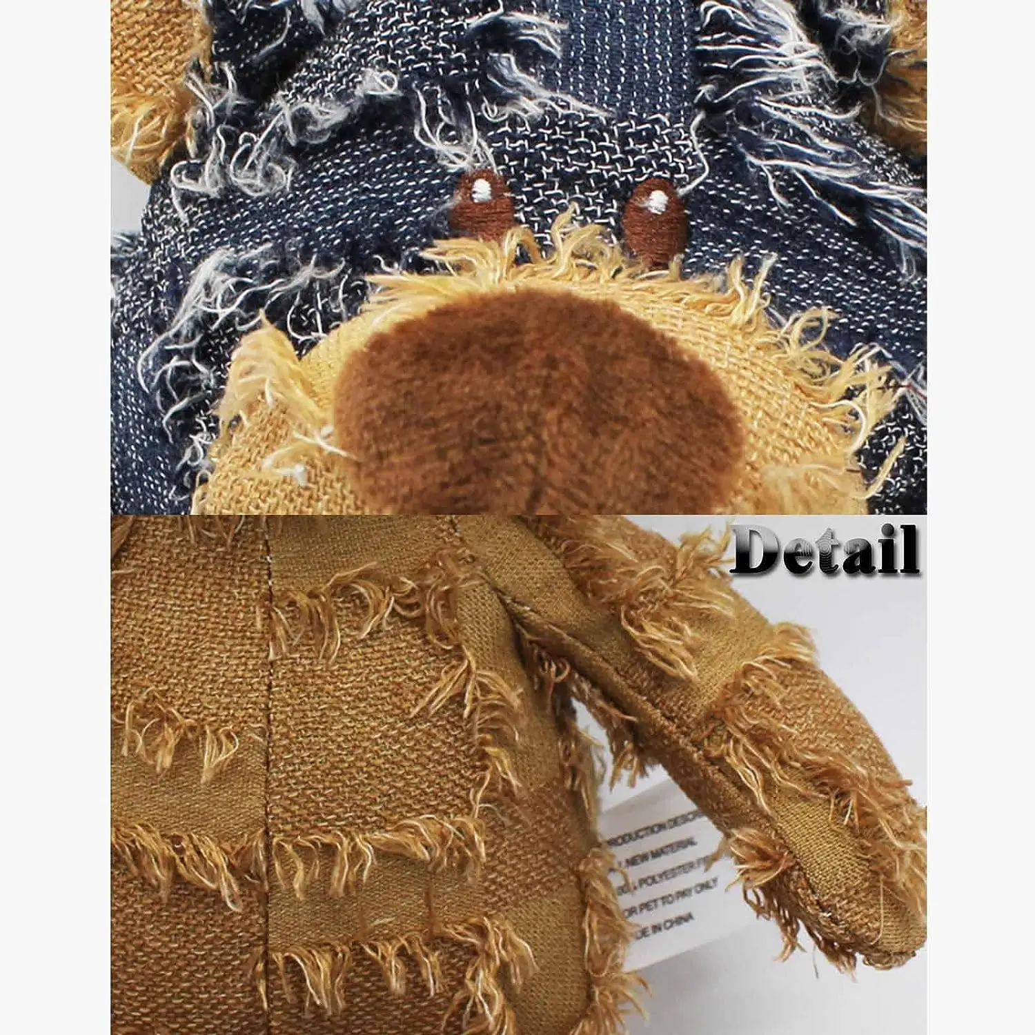 2024 Newest Dog Stuffed Animals Chew Toy Durable Plush Dog Toys For