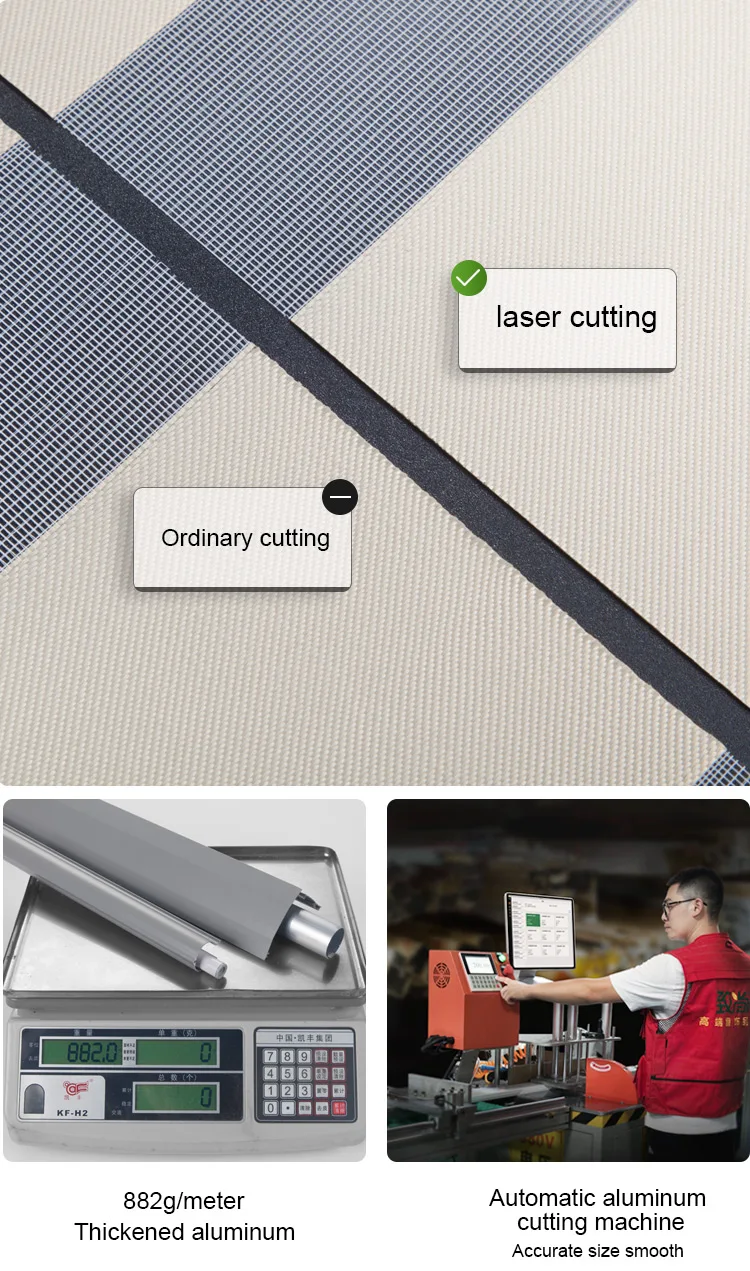 smart home voice app control automatic Electric roller blind motorized shutter Double layer blackout Motorized zebra blinds